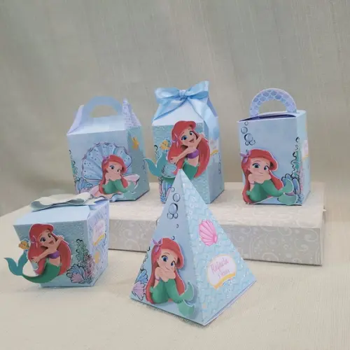 Kit Festa Pequena Sereia 20 Itens
