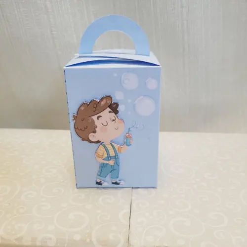 Caixa com Alça Bolinha de Sabão