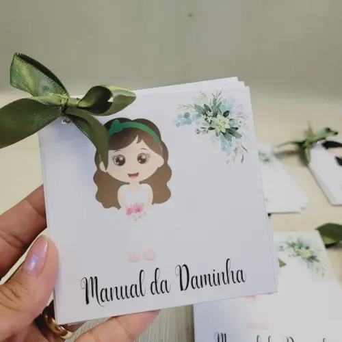 Manual da Daminha Pajem Florista Padrinhos Pais dos Noivos