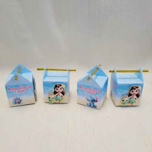 Caixa Canudo Stitch
