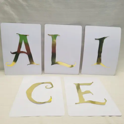 Bandeirola Carta Baralho Alice no Pais das Maravilhas