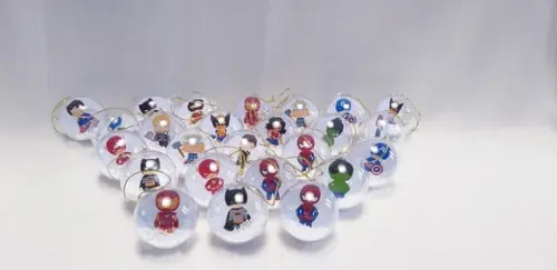 Bolinha de Natal Heróis