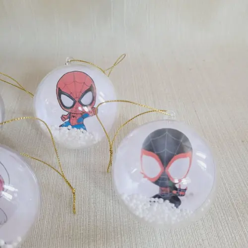Bolinha de Natal Homem Aranha
