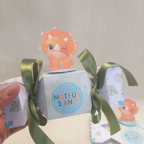 Caixa Bala Dinossauro Baby