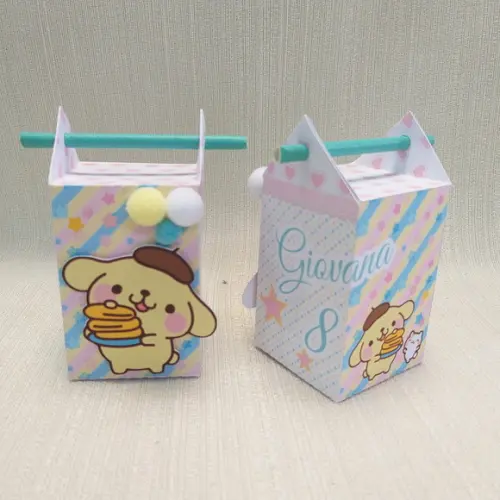 Caixa Canudo Hello Kitty