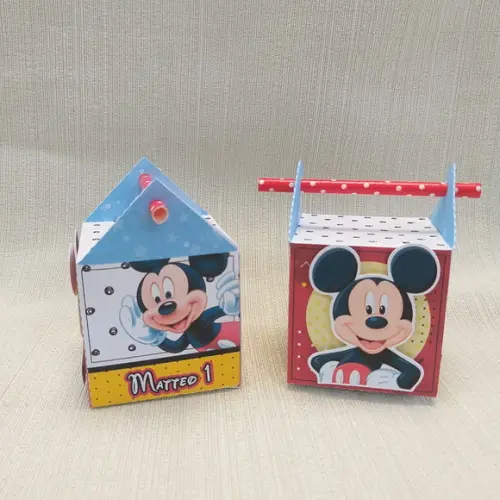 Caixa Canudp Mickey