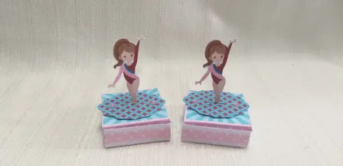 Caixa Chocolate Ginastica Ritmica