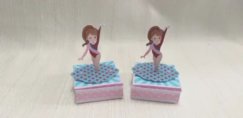 Caixa Chocolate Ginastica Ritmica
