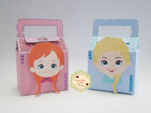 Caixa com Alça Frozen