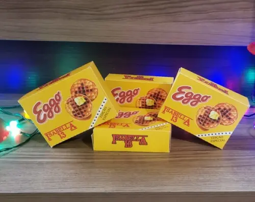 Caixa Eggo Stranger Things