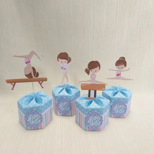 Caixa Ginastica Artistica - Centro de Mesa, Caixa Gomo