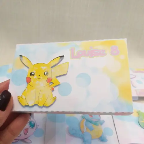 Caixa Kit Kat Pokemon