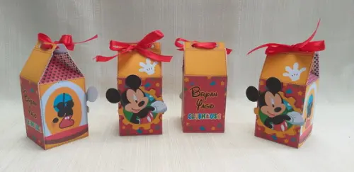 Caixa Milk Casa do Mickey