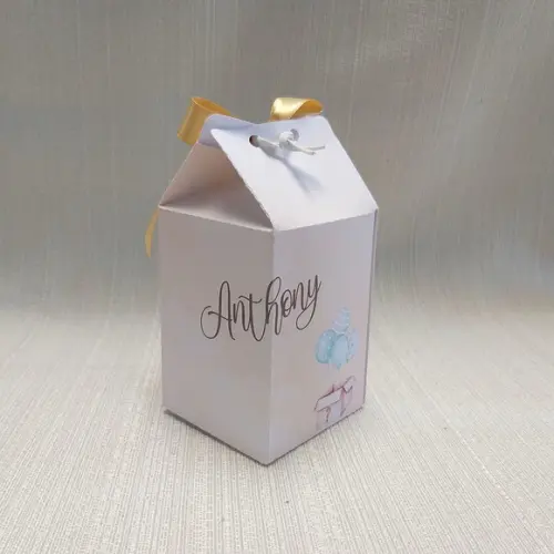 Caixa Milk Chá de Revelação Ursinhos