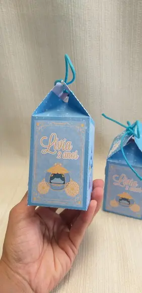Caixa Milk Cinderela