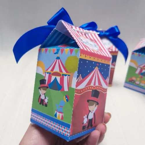Caixa Milk Circo