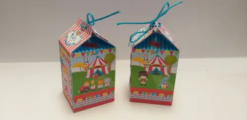 Caixa Milk Circo