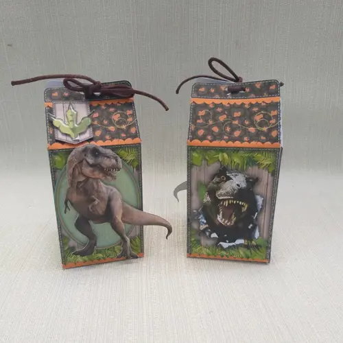 Caixa Milk Dinossauro