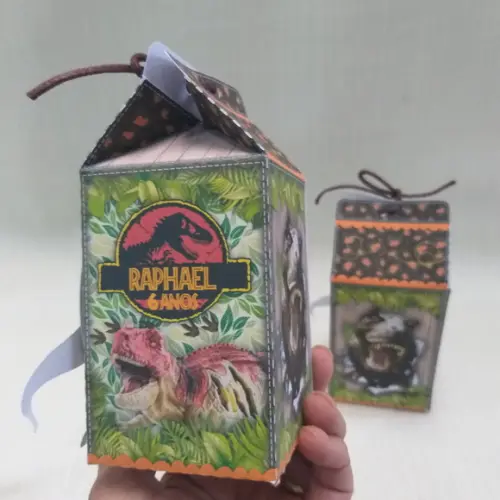 Caixa Milk Dinossauro