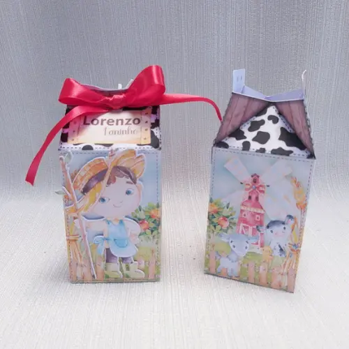 Caixa Milk Fazendinha