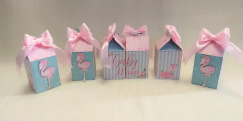 Caixa Milk Flamingo