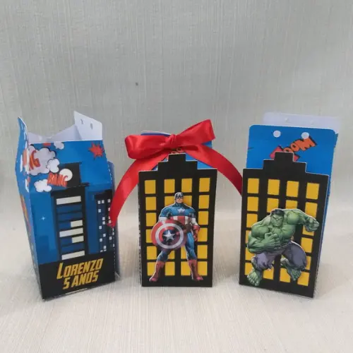 Caixa Milk Heróis