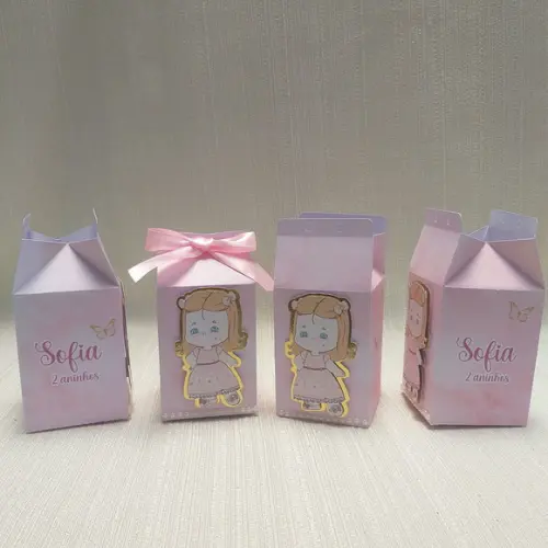 Caixa Milk Minnie Rosa
