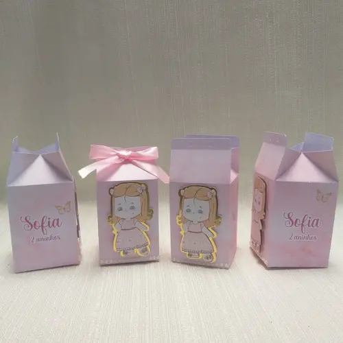 Caixa Milk Minnie Rosa