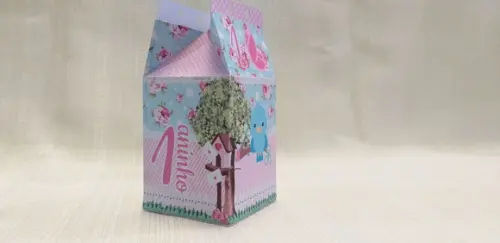Caixa Milk Passarinhos