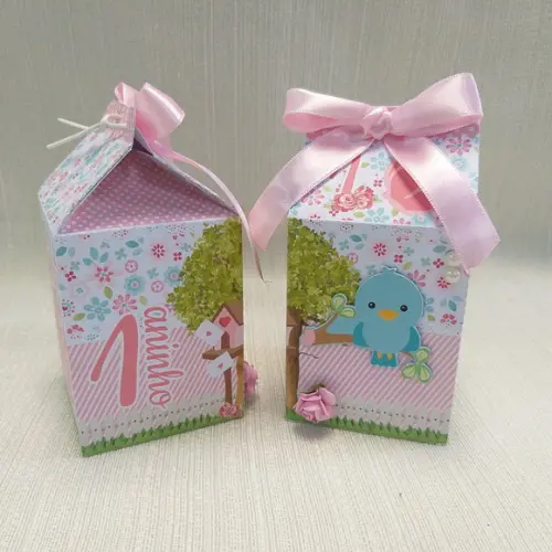Caixa Milk Passarinhos