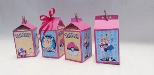 Caixa Milk Pokemon
