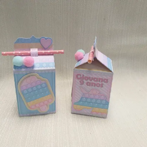 Caixa Milk Pop It
