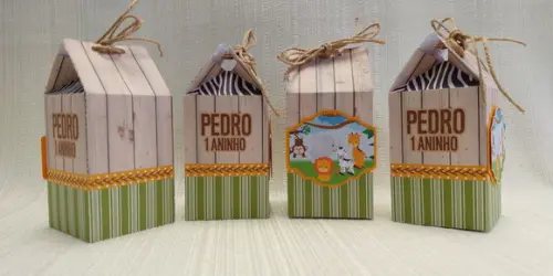 Caixa Milk Safari