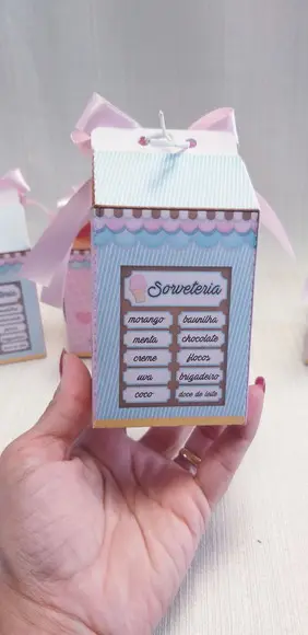 Caixa Milk Sorvetinho