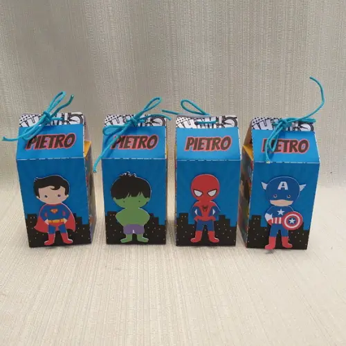 Caixa Milk Vingadores