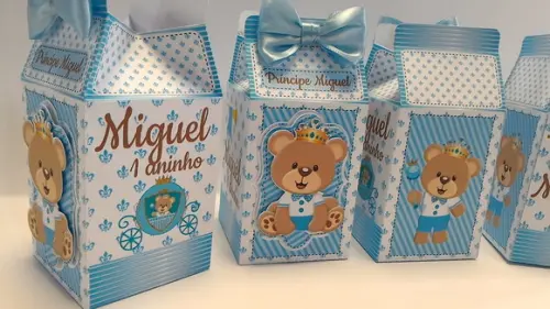 Caixa Milk Ursinho Príncipe