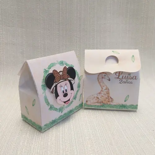 Caixa Minnie Safari