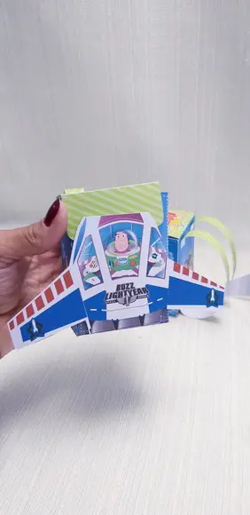 Caixa Mochila Buzz Toy Story