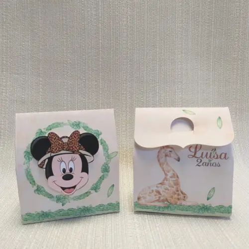 Caixa Minnie Safari