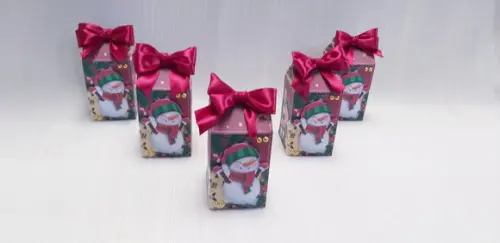 Caixa Natal para Bombom