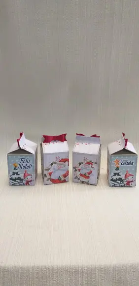 Caixa Natal para Bombom