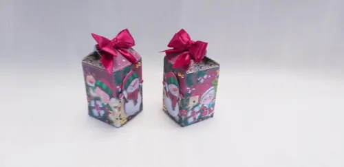 Caixa Natal para Bombom