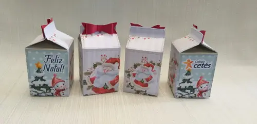 Caixa Natal para Bombom