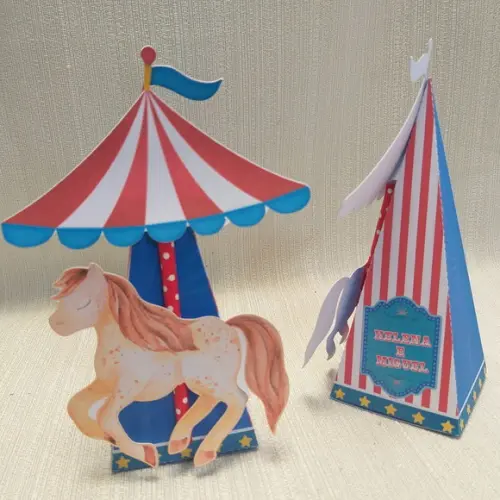 Caixa Pirâmide Circo