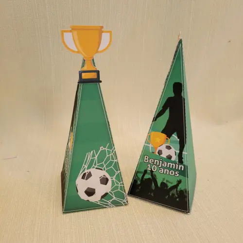 Caixa Pirâmide Futebol