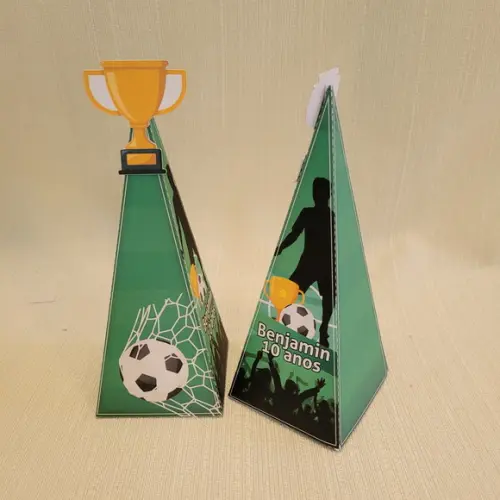 Caixa Pirâmide Futebol