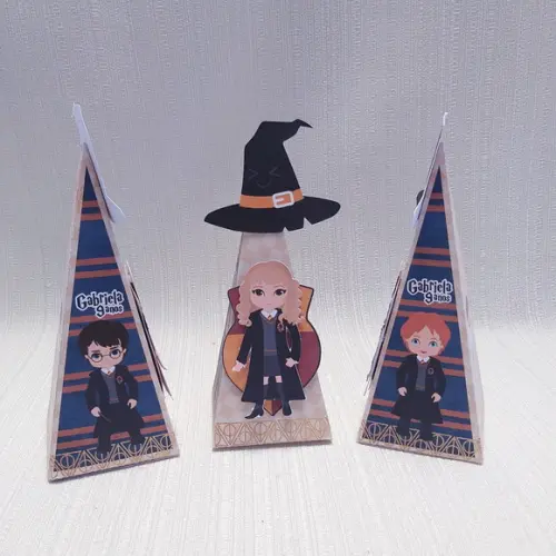 Caixa Piramide Harry Potter