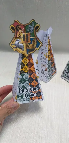 Caixa Piramide Harry Potter