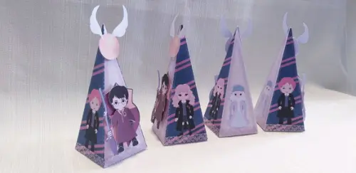 Caixa Piramide Harry Potter