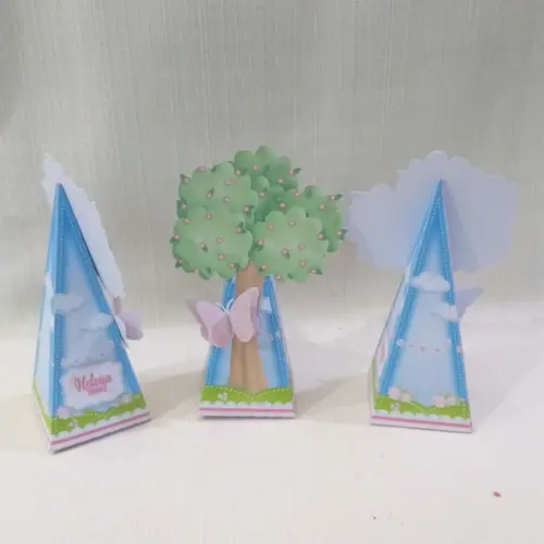 Caixa Piramide Jardim